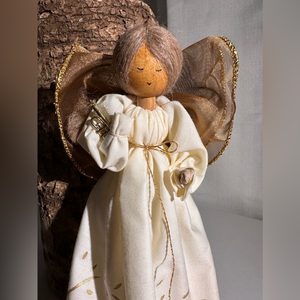 ⭐️ Liebchens Little Loved Ones Handcrafted Pine Baroness Angel Doll ⭐️